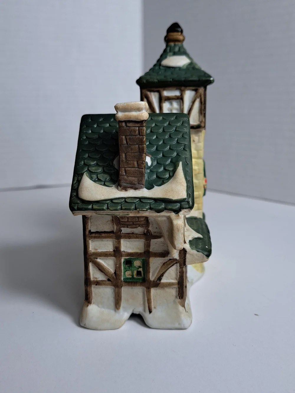 Lot of 2 Dickens Christmas Buildings, 1995 School House & 1990's Village House